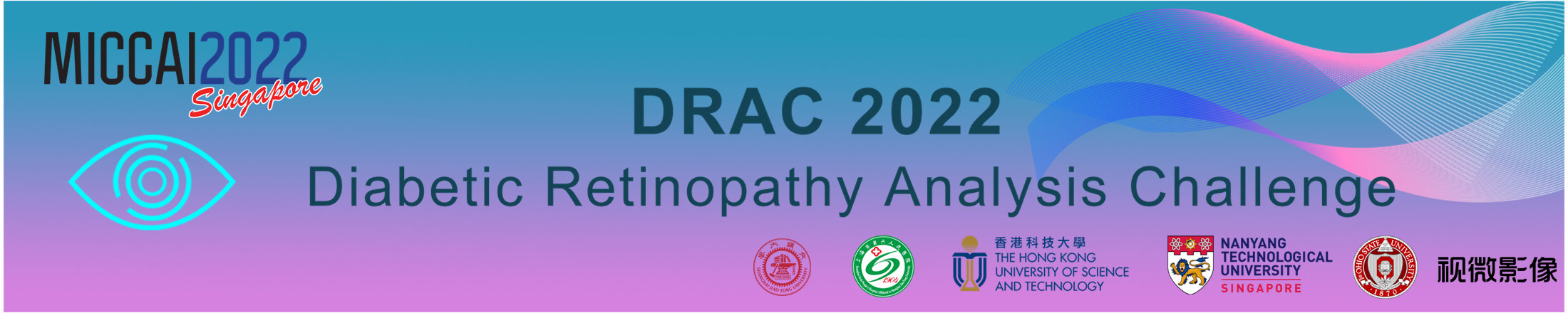 Diabetic Retinopathy Analysis Challenge MICCAI2022 Banner