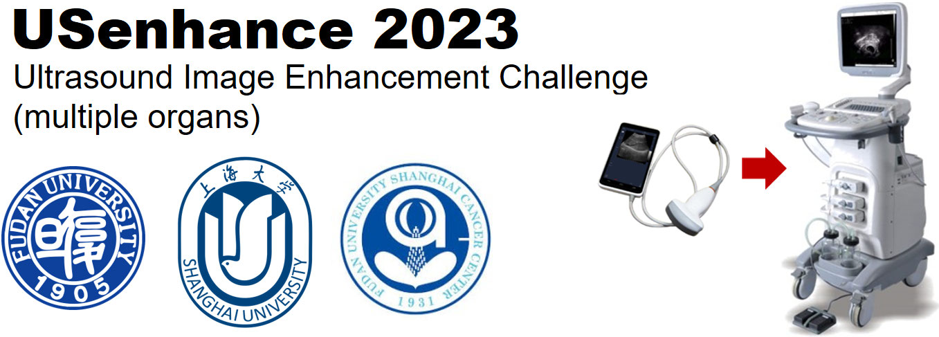 Ultrasound Image Enhancement challenge 2023 Banner