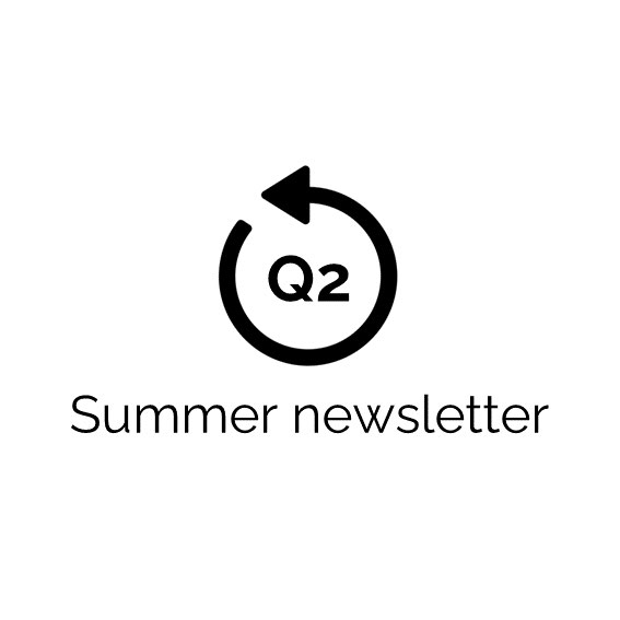 Logo for blog post Summer Newsletter 2022