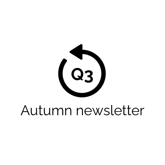 Logo for blog post Autumn Newsletter 2022